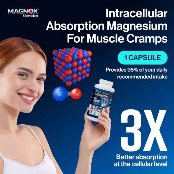 Frasco de MAGNOX Leg Cramps Buster