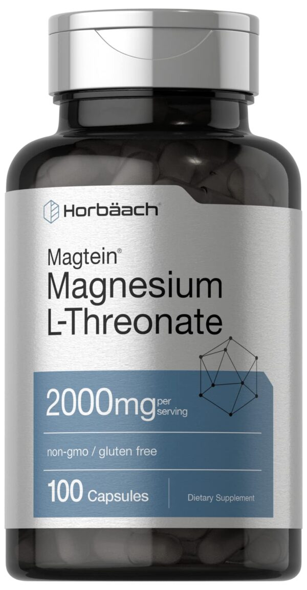 Frasco de Horbaach Magtein Magnesium L-Threonate