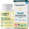 Frasco MamaDoc Rx Vitamina D3 orgánica para niños