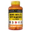 Frasco Mason Natural mini multivitaminas con hierro vista frontal