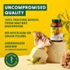 Frasco MegaFood ambiente invernadero hongos Maitake 60 cápsulas