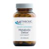 Frasco Metabolic Maintenance detox hepático 60 cápsulas