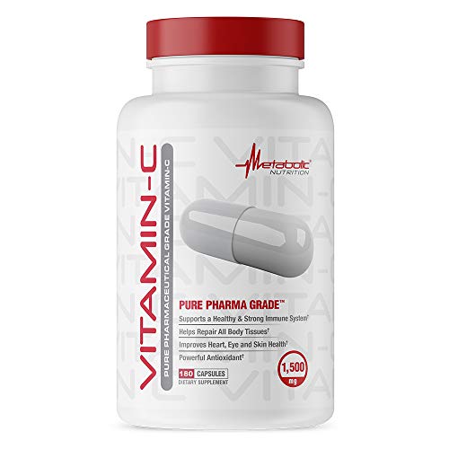 Version 1.0.0 Frasco Metabolic Nutrition Vitamina C 1500 mg 180 cápsulas