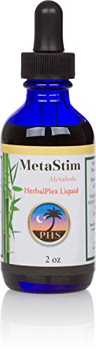 Frasco MetaStim 2 oz con etiqueta