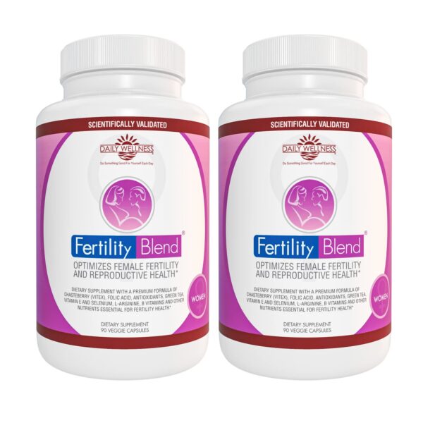 Frasco de mezcla de fertilidad Daily Wellness para mujeres