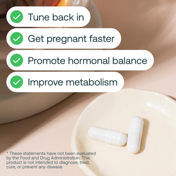 Frasco de MIRA PCOS 90 cápsulas