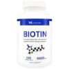 Frasco ML Naturals Biotina 10000 mcg 240 cápsulas vegetales