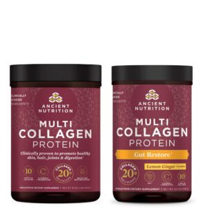 Version 1.0.0 Multi Collagen Protein Powder botella sin sabor
