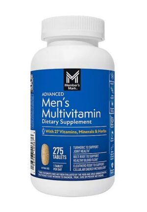 Frasco de multivitaminas para hombre 275 unidades Genérico