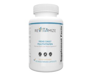 Frasco multivitaminas diarias para hombres MultiMedica 120 cápsulas veganas