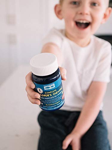 Frasco de multivitaminas masticables para niños Trace Minerals