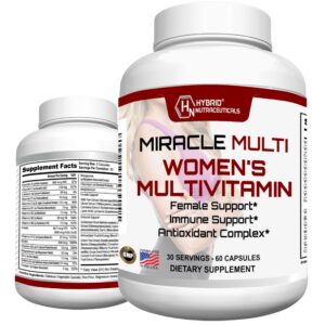 Frasco multivitaminas MiracleMulti para mujeres 60 cápsulas