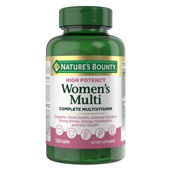 Version 1.0.0 Frasco multivitamínico alta potencia mujeres Nature's Bounty