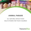 Frasco multivitamínico Animal Parade sabor sandía