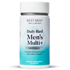 Version 1.0.0 Frasco multivitamínico Best Nest Wellness 30 cápsulas hombres