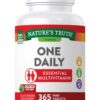 Frasco multivitaminico diario nature's truth mini tabletas 365