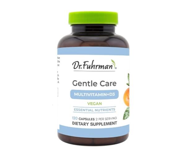 Frasco multivitamínico Dr Fuhrman Gentle Care 120 cápsulas