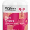 Frasco multivitamínico para niños sabor cereza NUTRI-SUPREME 180 masticables