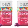 Frasco multivitamínico prenatal OLLY 60 softgels