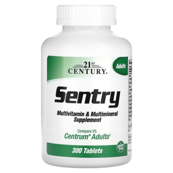 Version 1.0.0 Frasco de Multivitamínico Sentry 21st Century