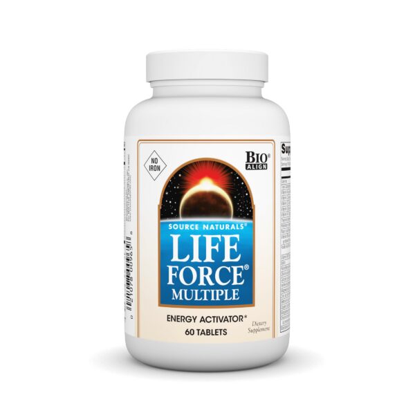 Version 1.0.0 Frasco multivitamínico Source Naturals Life Force 60 tabletas