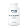 Frasco multivitamínico Vital Nutrients 180 cápsulas