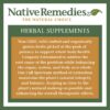 Version 1.0.0 Suplemento ThyroSoothe Native Remedies herbal glándula tiroides