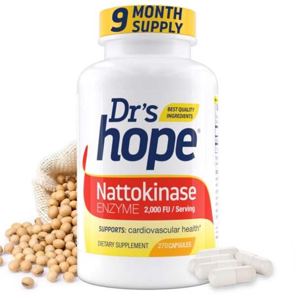 Frasco nattokinasa Drs Hope
