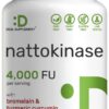 Frasco Nattokinase 4000 FU – etiqueta frontal