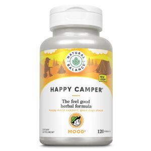 Frasco Natural Balance Happy Camper 120 cápsulas