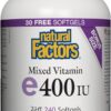 Version 1.0.0 Frasco Natural Factors Vitamina E mixta 400 IU