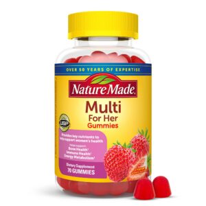 Frasco Nature Made Multivitamínico Para Ella 70 gomitas