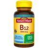 Frasco Nature Made Vitamina B12 1000 mcg 150 cápsulas blandas