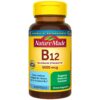 Frasco Nature Made Vitamina B12 Fuerza Máxima 5000 mcg 60 cápsulas blandas