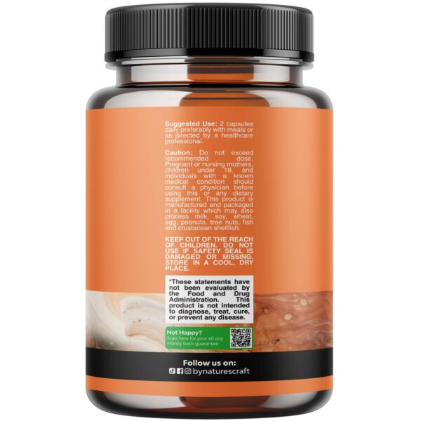 Suplemento completo detox y soporte de tiroides natural Natures Craft