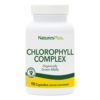 Frasco Natures Plus complejo clorofila 90 cápsulas