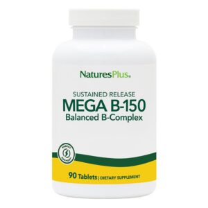 Version 1.0.0 Frasco Natures Plus Mega B-150 Complex 90 tabletas vegetarianas