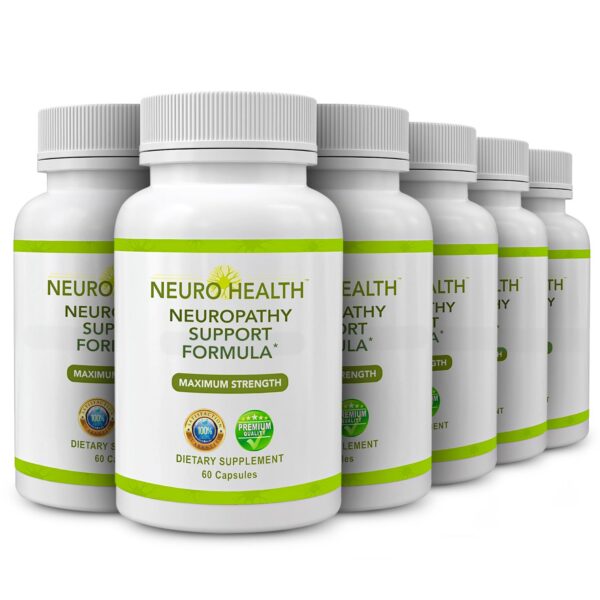 Version 1.0.0 Frasco Neuro Health suplemento apoyo nervioso 360 cápsulas