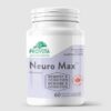 Frasco Neuro Max 60 cápsulas vegetales color negro
