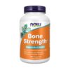 Frasco de NOW Foods Bone Strength con MCHA
