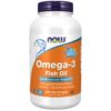 Frasco NOW Foods Omega-3 200 cápsulas