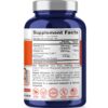 Frasco NusaPure cápsulas vegetales vitamina K2 D3 alta absorción