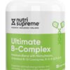 Frasco Nutri Supreme Ultimate B Complex 120 cápsulas vegetarianas