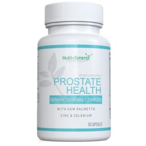 Frasco Nutri Synergy salud prostática 90 cápsulas