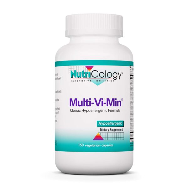 Version 1.0.0 Frasco Nutricology Multi-Vi-Min multivitamínico 150 cápsulas