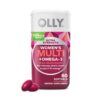 Frasco OLLY Ultra multivitamínico femenino 60 softgels rojo