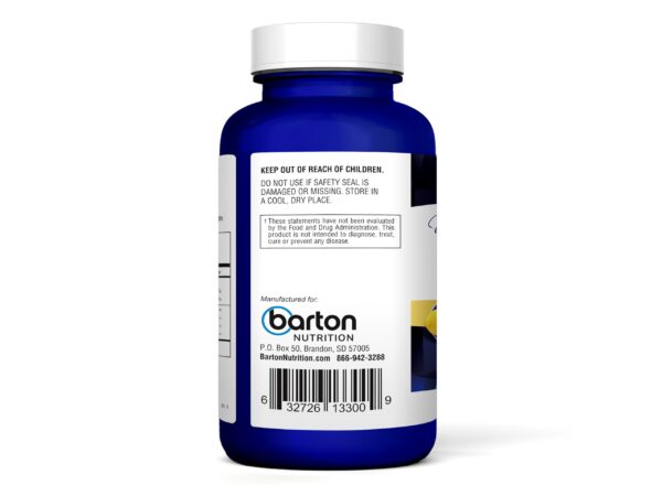 Version 1.0.0 Frasco Omega3 contenedor azul royal