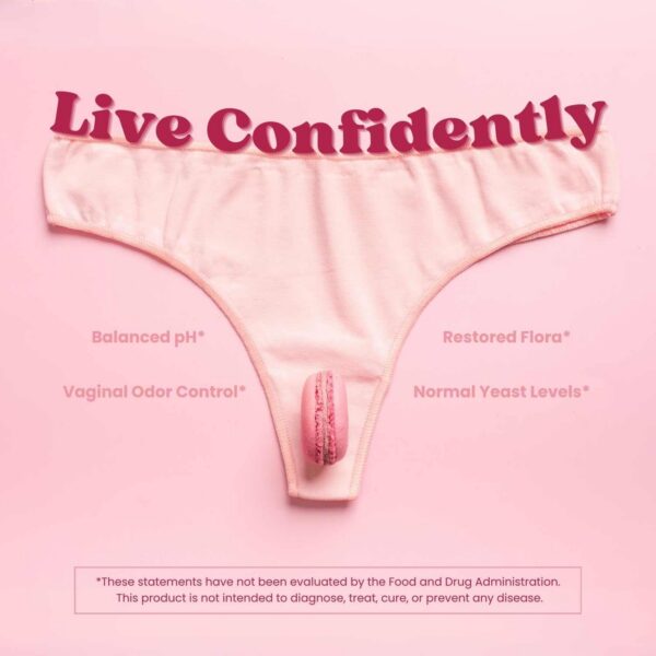 Frasco de Optimal Prime probióticos vaginales para mujeres control de olor