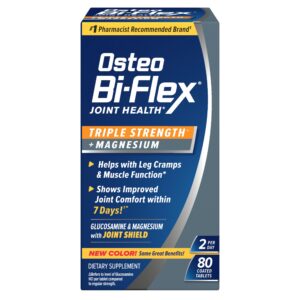 Version 1.0.0 Frasco Osteo Bi-Flex Triple Fuerza para articulaciones 80 tabletas