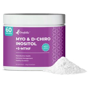 Frasco Ovofolic suplemento para SOP balance hormonal